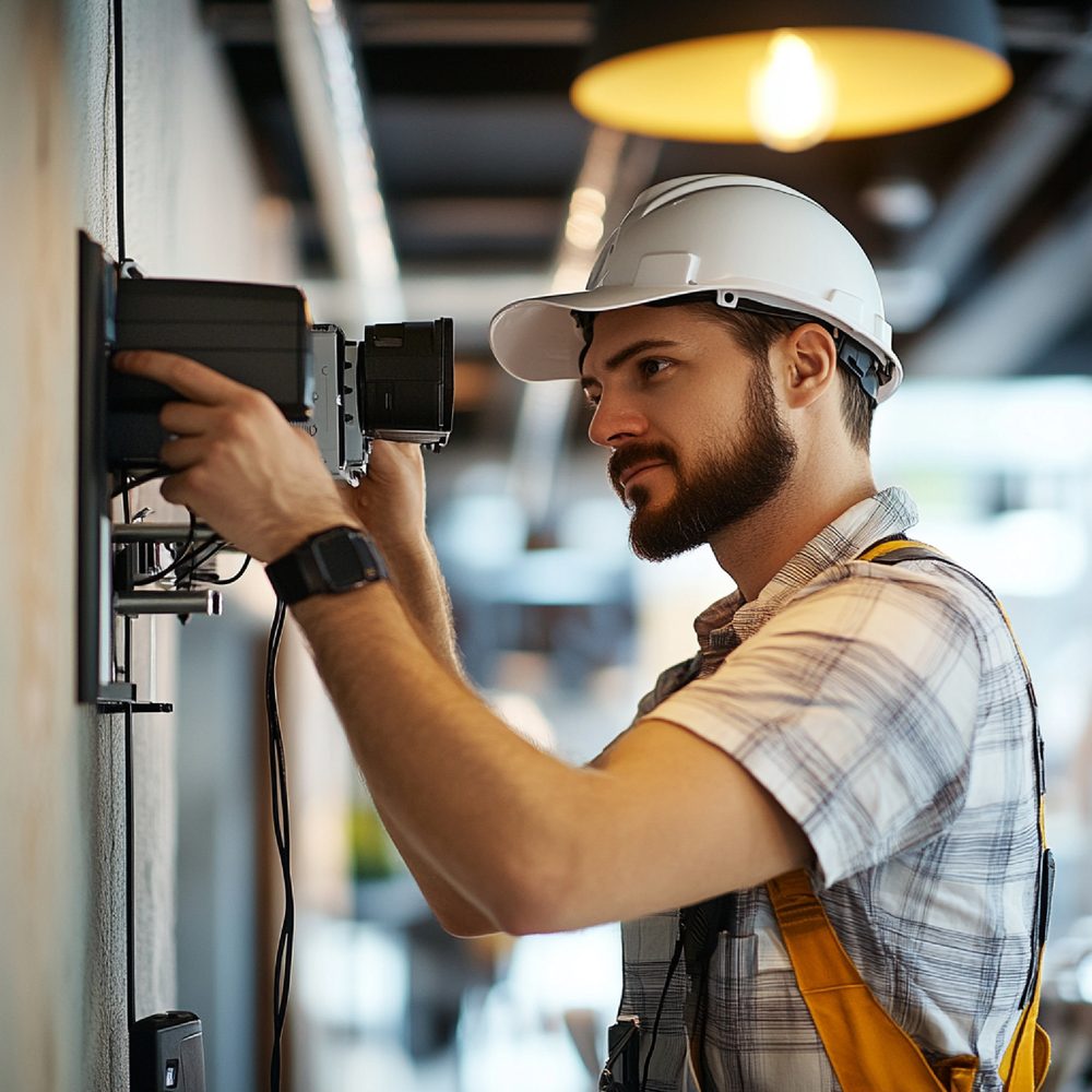 Moteur de portail automatique ouvert pour rechercher une panne électrique